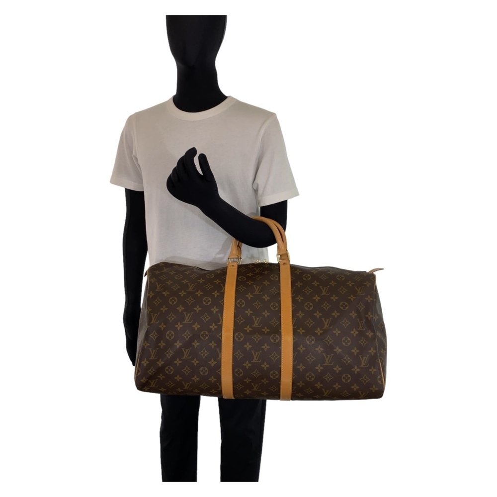 Louis Vuitton Monogram Keepall 55
Brown Gold Hardware M41424 Вag - Picture 6 of 8